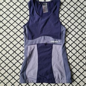 Gymshark Illusion Colorblock Racerback Tank Top Size XS
